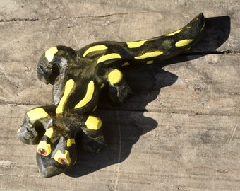 Wooden Salamander⎜Wooden animals⎜Wooden toy⎜Ecologic toy⎜Educational toy⎜Children gift⎜Wood decoration⎜Salamander toy⎜Salamander