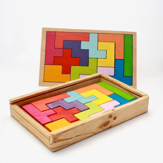 Jeu De Puzzle En Bois, Pentomino, Pour Adultes Et Enfants - Puzzles -  AliExpress