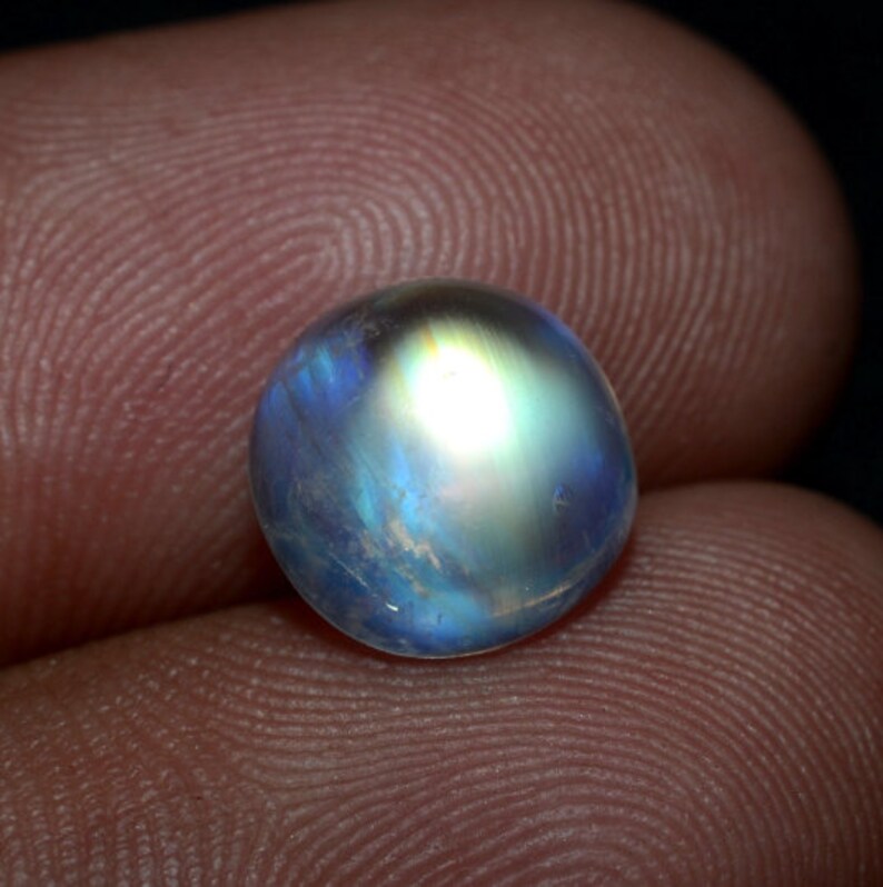 High Quality Rainbow Moonstone White Rainbow Moonstone Cabochons Natural Rainbow Moonstone Cabochons Natural Moonstone Rainbow Moonstone
