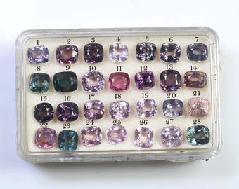 Natural Spinel Cut, Multi Color Spinel, Faceted Spinel, AAA Spinel Gemstone, Mix Shape Cut, Precious Gemstone, Spinel Jewelry Making Faceted
