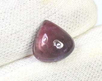 Multi Tourmaline Heart Shape Bio Tourmaline Gemstone Ring Size Jewellery Making Polished Cabochon 7.20 Cts, Healing Crystal