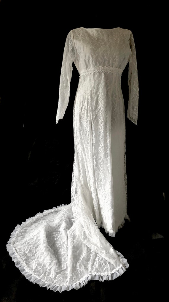 1960s Vintage Wedding Dress | 1960s Wedding Dress