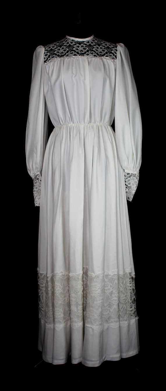Vintage Wedding Dress | 1970s Boho Wedding Dress