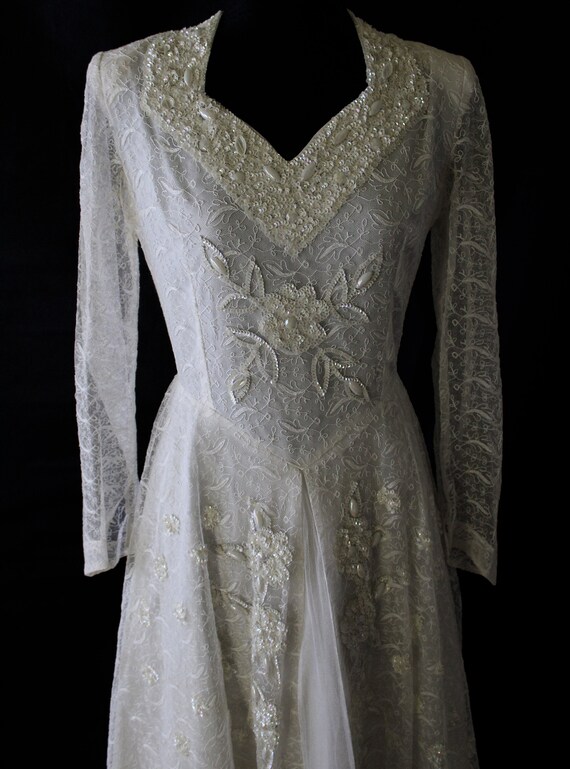 Vintage Wedding Dress | 1954 Wedding Dress