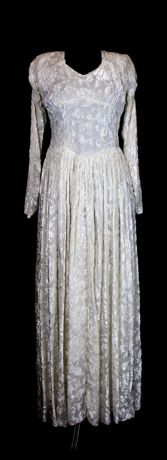 1940s Vintage Wedding Dress | 1940s Wedding Dress