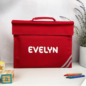 Gepersonaliseerde naam boekentas voor school, boekentas terug naar school voor meisjes en jongens, schooltas met naam, kleuterschool, boekentas basisschool kinderen