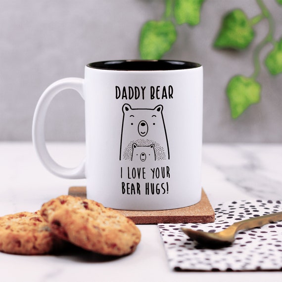 Papa Bear Mug Dad Coffee Mugs Fathers Day Gift Perfect Cup for Father Dad Gifts 