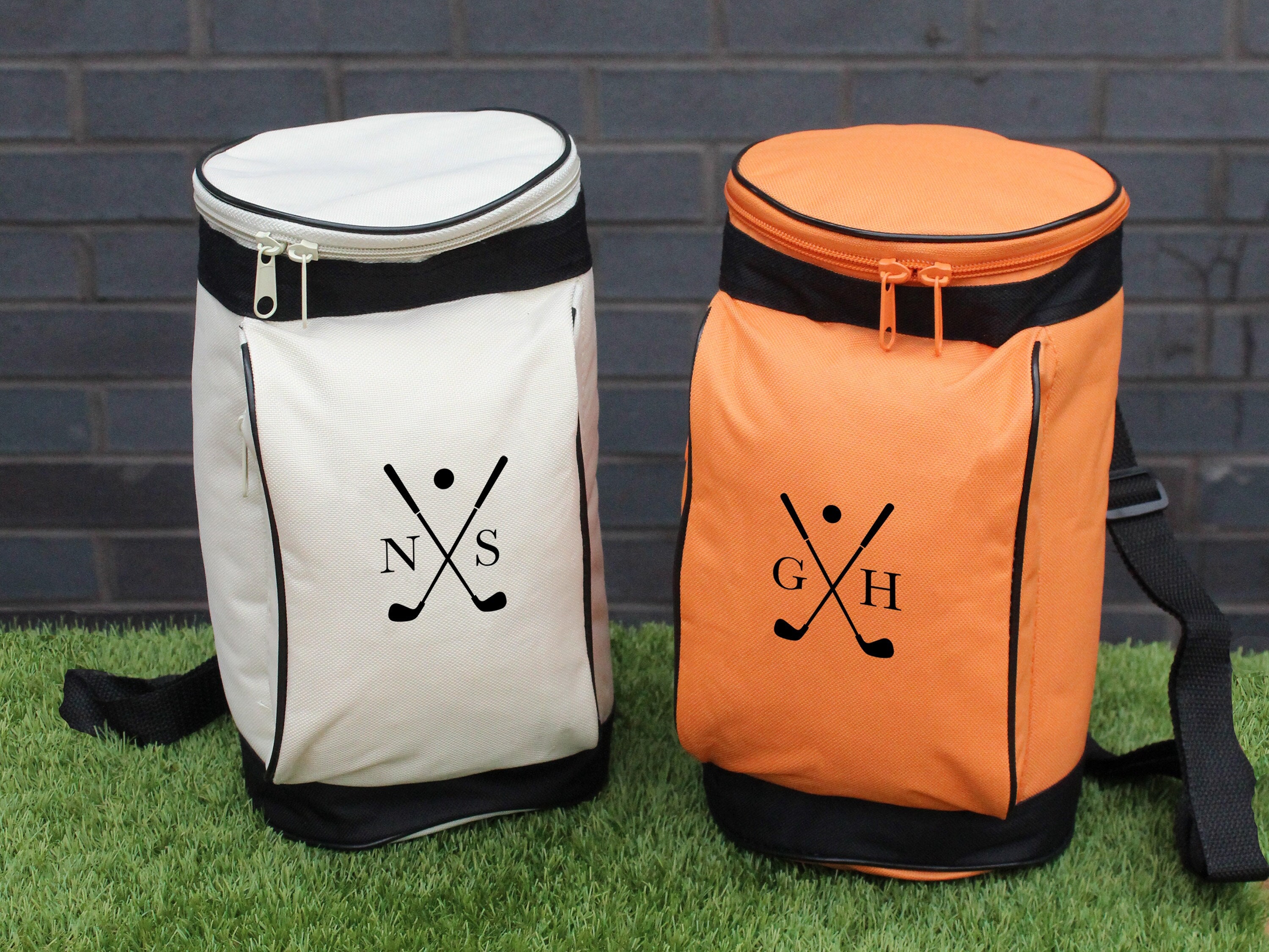 Golf Cooler Bag, Insulated Golf Caddy Cool Bag, 4L Personalised Lunch Cooler Bag, Dad Golf Gift, Grandad Father’s Day Gift, Golf Lover Gifts