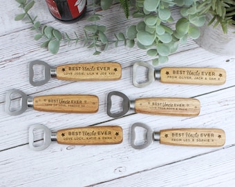 Regalo personalizzato per lo zio, a cui appartiene questo zio, ritratto di famiglia personalizzato, tagliere in legno, regalo per la festa del papà per lo zio - Italia