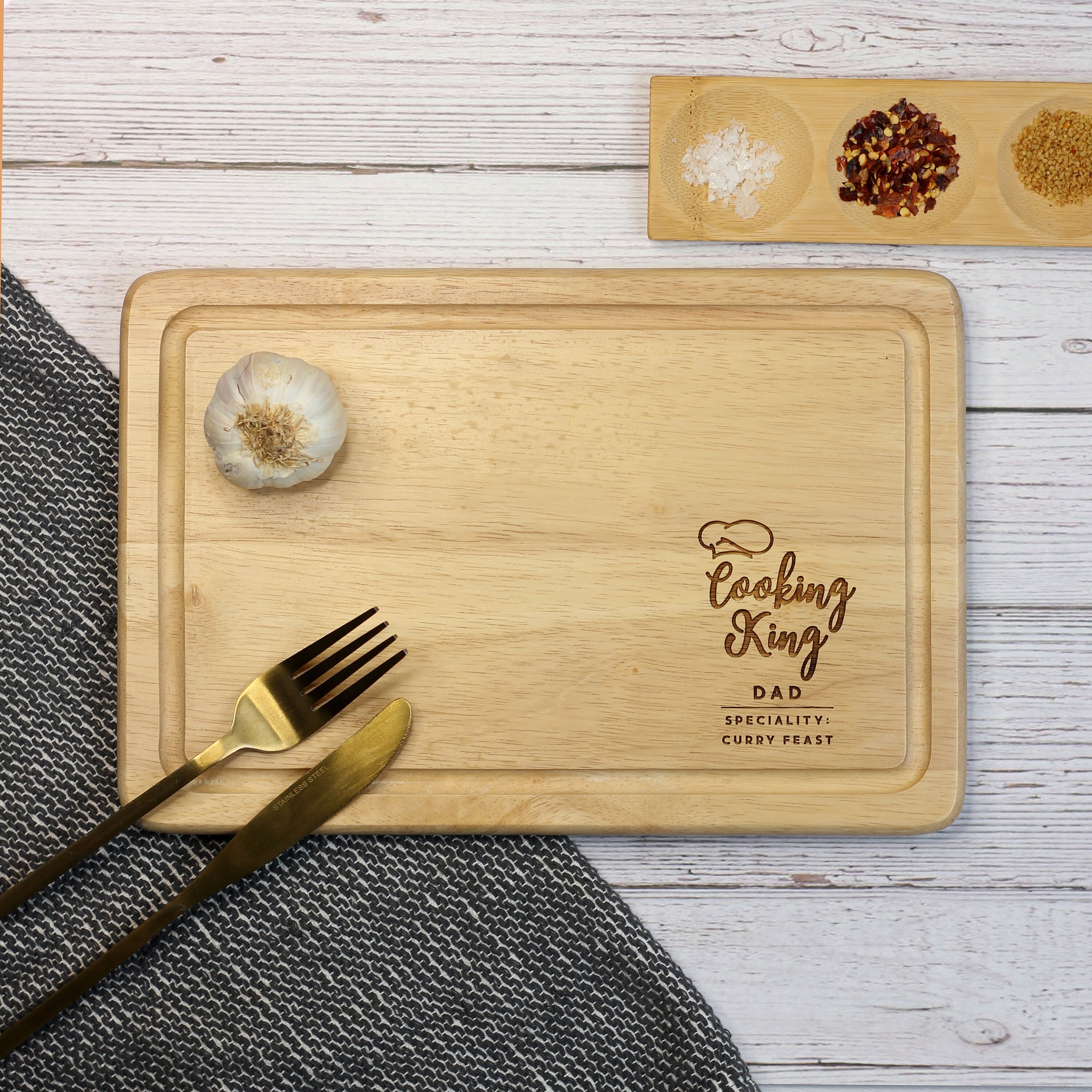 Personalised Engraved Wooden Chopping Board / Christmas Gift for Mum Nanny  Dad Grandad / Meat Board / Mother's Day Father's Day Birthday 