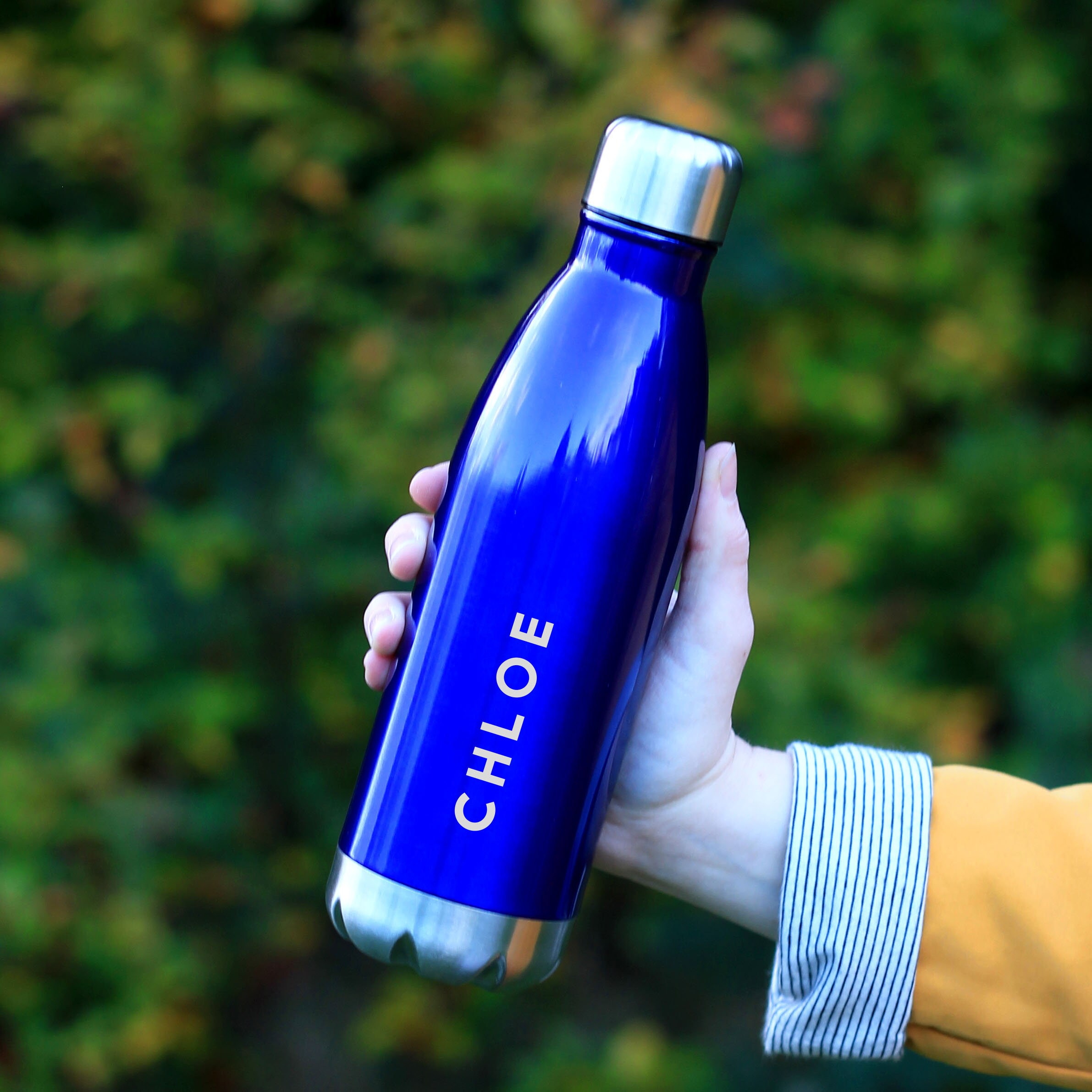 Personalisierte Isolierflasche 500ml – Aus Edelstahl, Für Sport & Alltag, Mit Namen