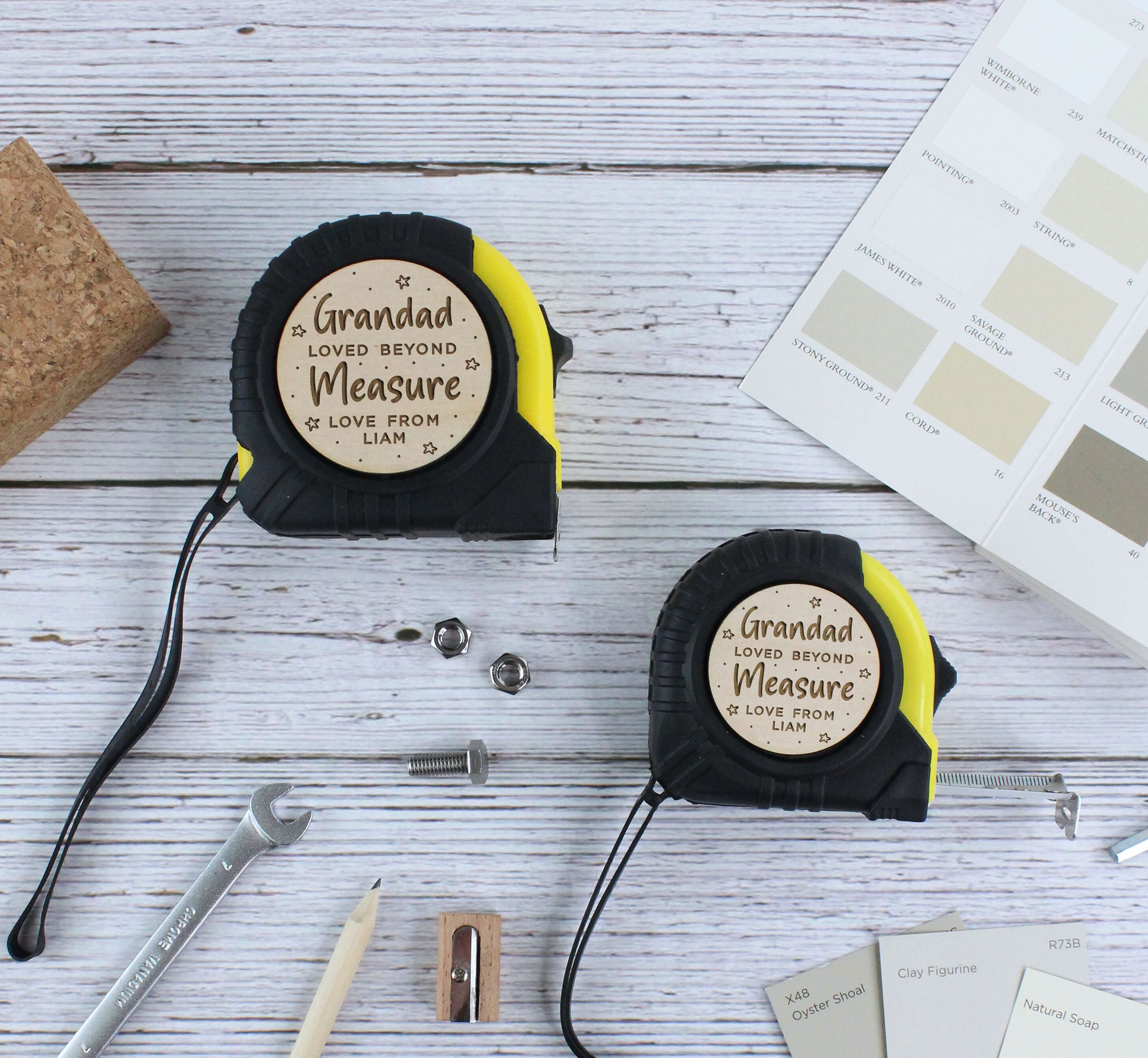 Metro A Nastro Personalizzato Per Festa Del Papà - 3 Metri, Con Nome E Testo - Foto 10