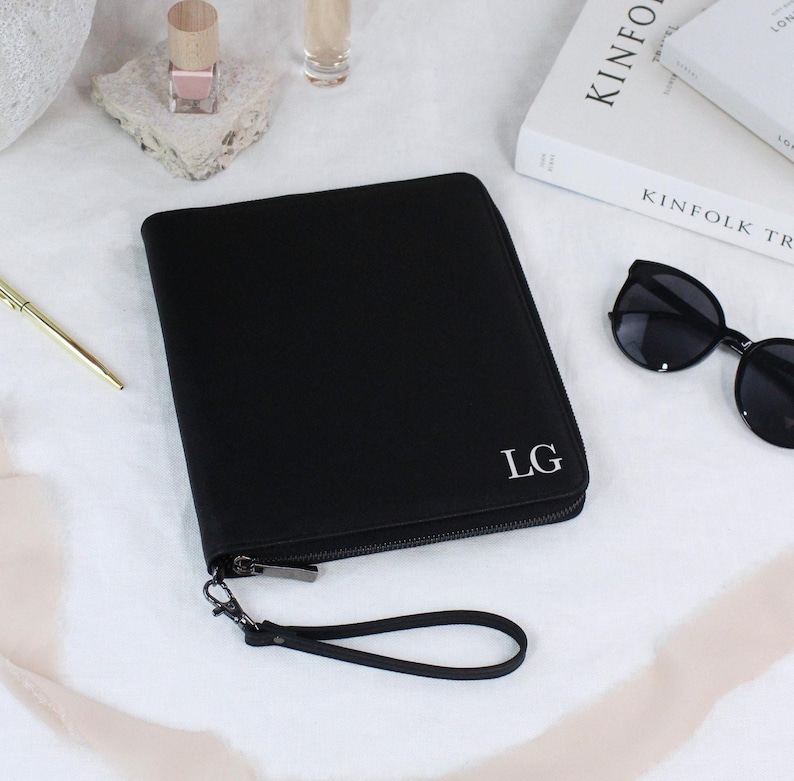 Travel Document Holder, Personalised Travel Wallet for Passport Boarding Pass