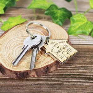 Home Sweet Home Couples Keyring