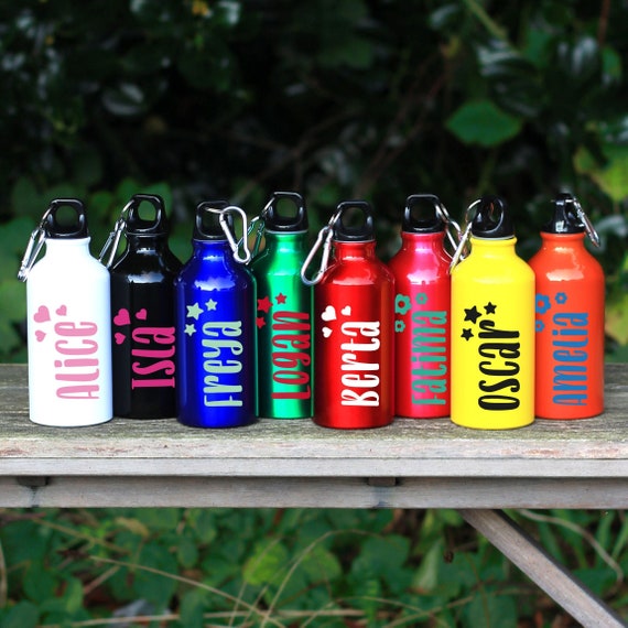 Kids Drinks Bottle 400ml Childrens Water Flask Boys Girls School Lunch