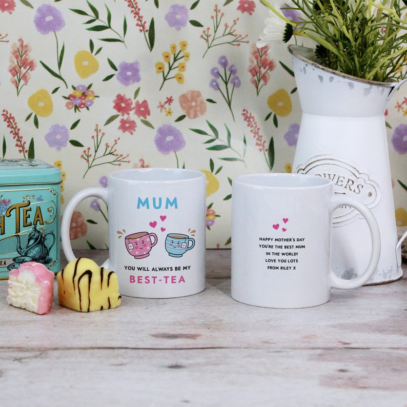 Mum You Will Always Be My Best-Tea Mug with Coaster Option