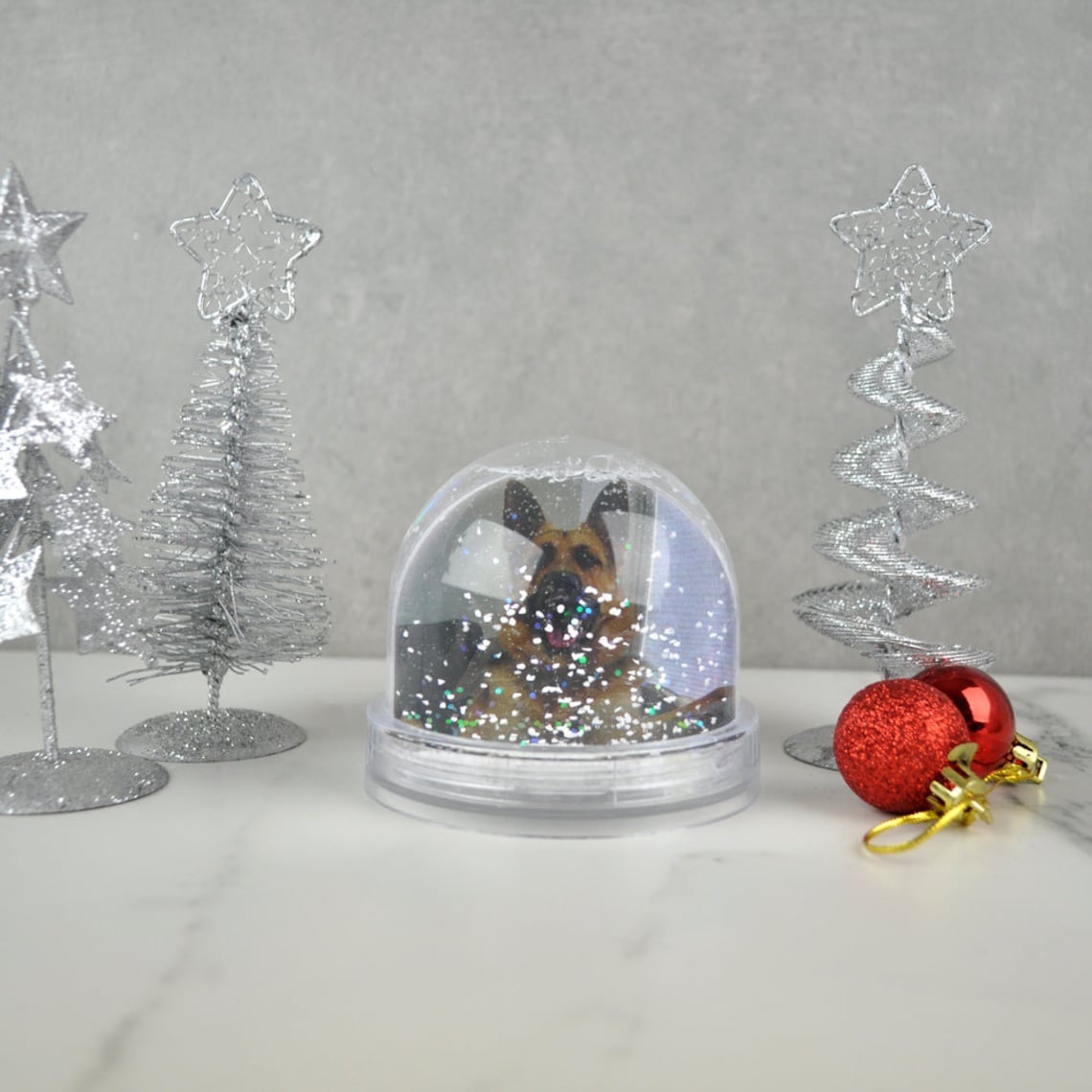 Personalised Snow Globe Glitter Photograph Frame Family New Etsy UK
