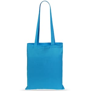 Plain Coloured Cotton Shopping Tote Shoulder Bags Available in 14 ...