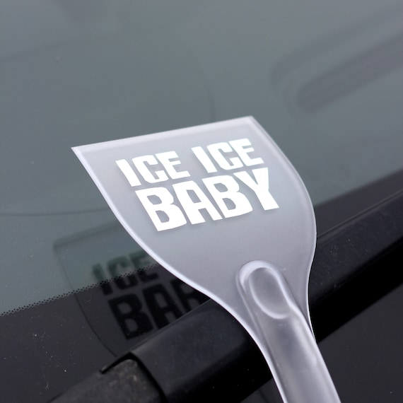 Raschietto per ghiaccio blu personalizzato, sbrinatore per veicoli,  accessorio per parabrezza per auto, rimozione gelo per finestre, strumento  per raschiare ghiaccio in vetro -  Italia