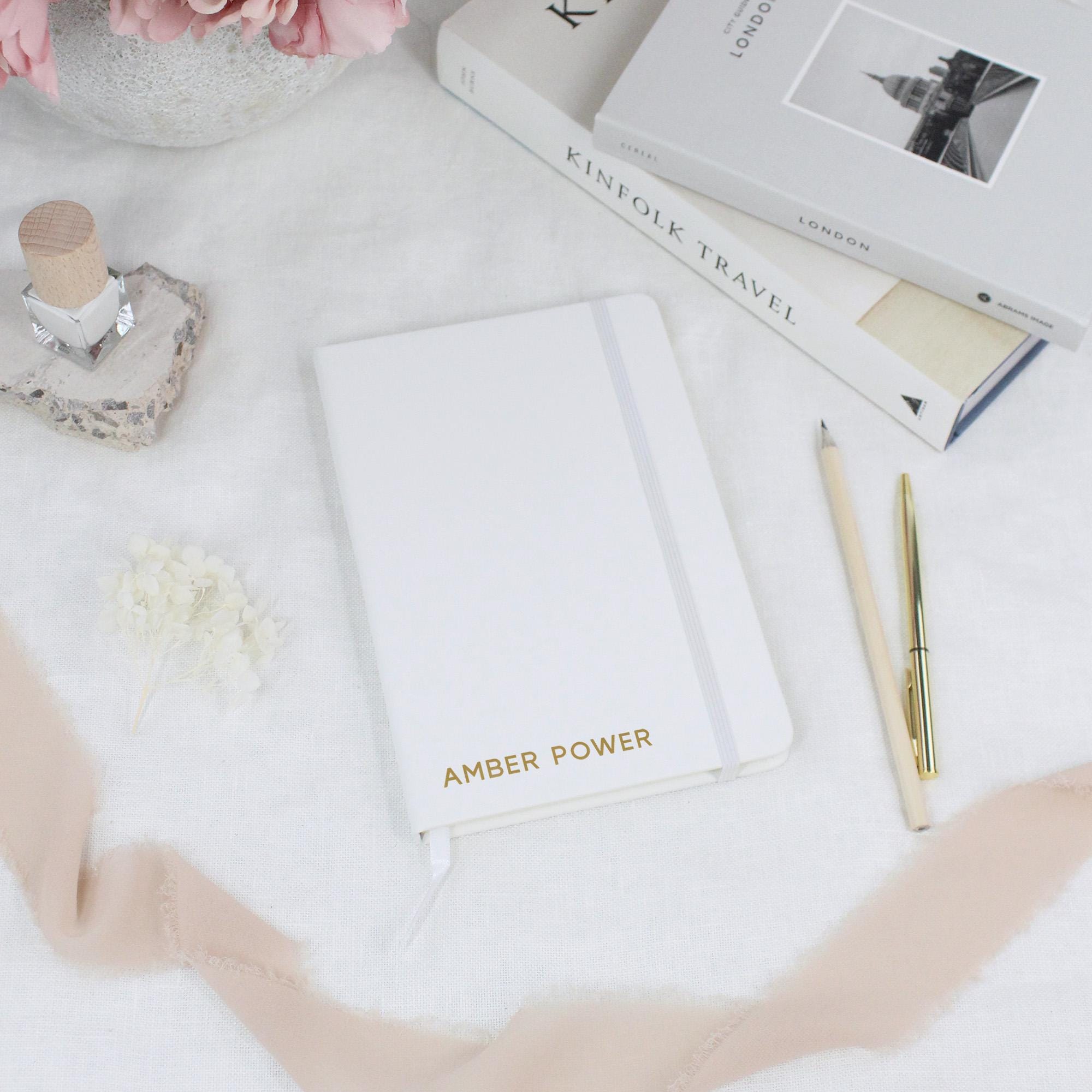 Notebook Self Promo Personalised Notebook A6 A5 A4, Custom Name Journal, Lined Note Book ...
