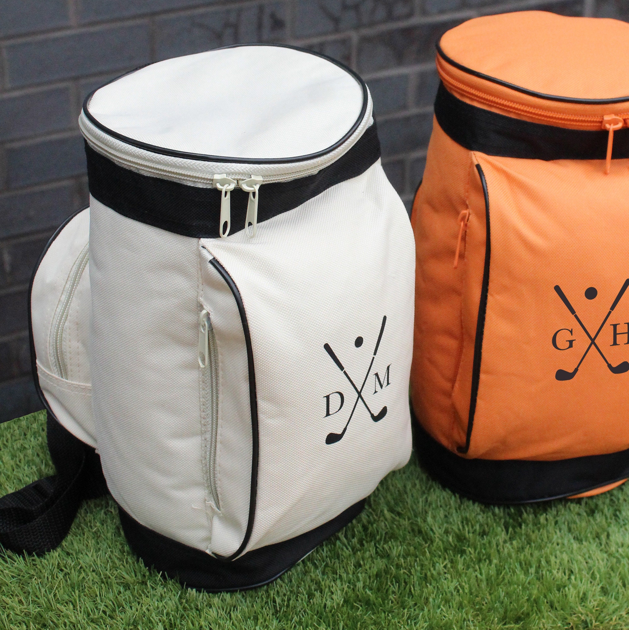 Golf Cooler Bag, Insulated Golf Caddy Cool Bag, 4L Personalised Lunch Cooler Bag, Dad Golf Gift, Grandad Father’s Day Gift, Golf Lover Gifts