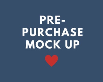 Pre-Purchase Mock Up Fee / Design Fee / Colour Print for Photograph - NON REFUNDABLE