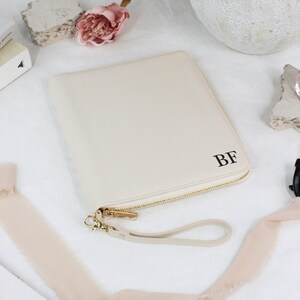 Travel Document Holder, Personalised Travel Wallet for Passport Boarding Pass