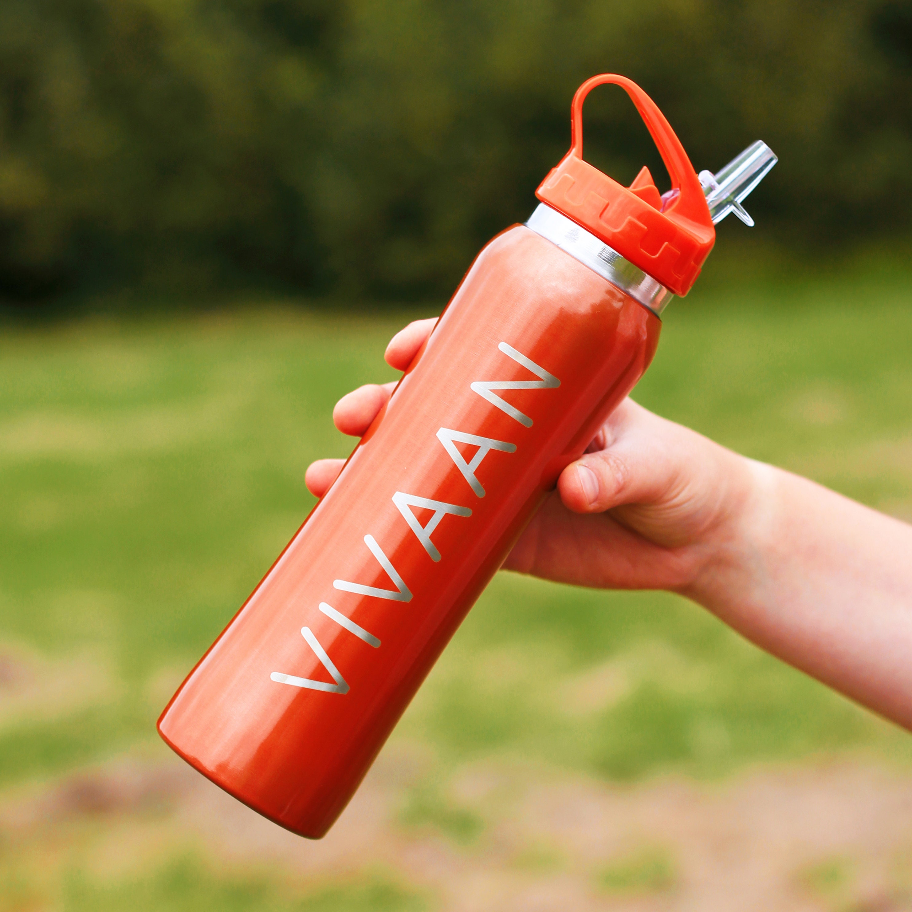 Personalised Children's Water Bottle With Flip Straw Etsy UK