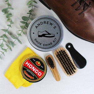 Dad’s Shoe Shine Kit in Tin Gift Box