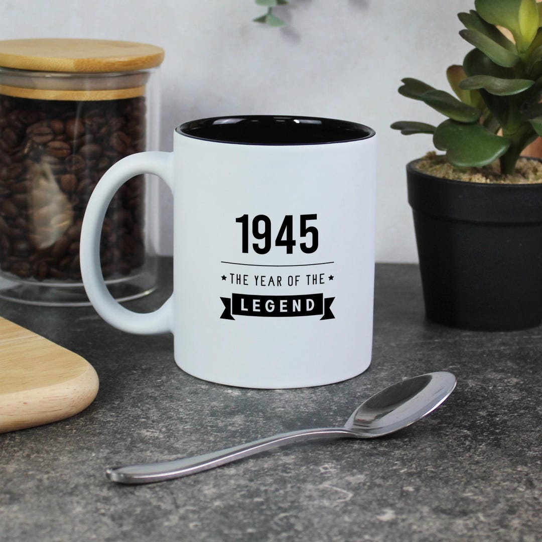 Mug blanc - Anniversaire 81 Ans - Millésime 1945 main image 1