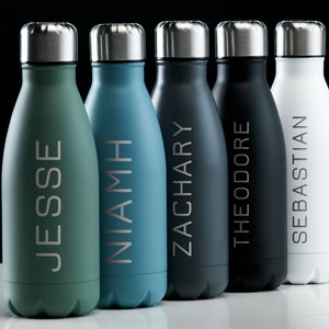 Personalized 20 Oz. Water Bottle on the Go BPA Free Contigo Matterhorn Leak  Proof for Active Sports Lifestyles 