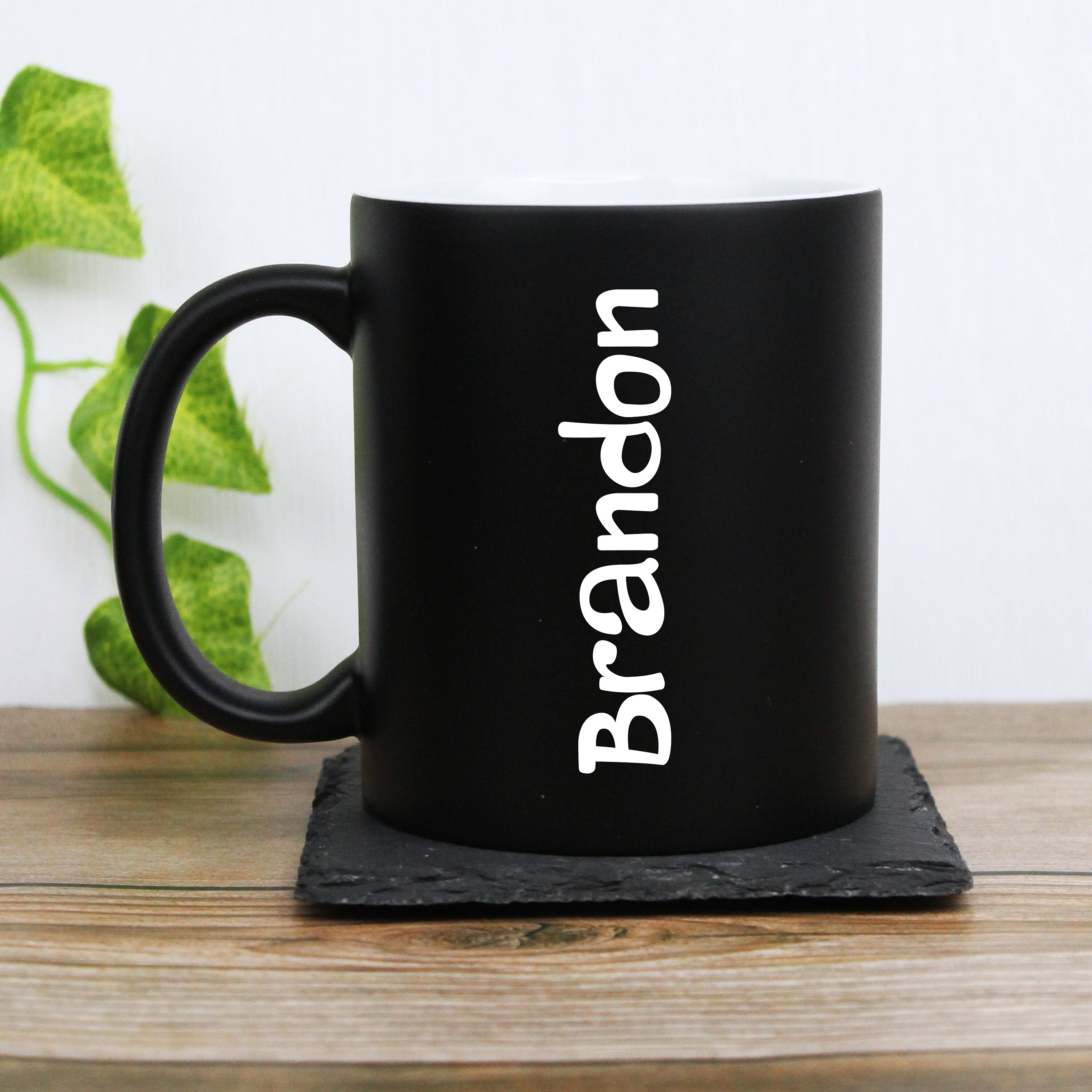 Personalised Neon Mug - Ceramic Mug Fluorescent 310ml Tea Cup - Matt ...