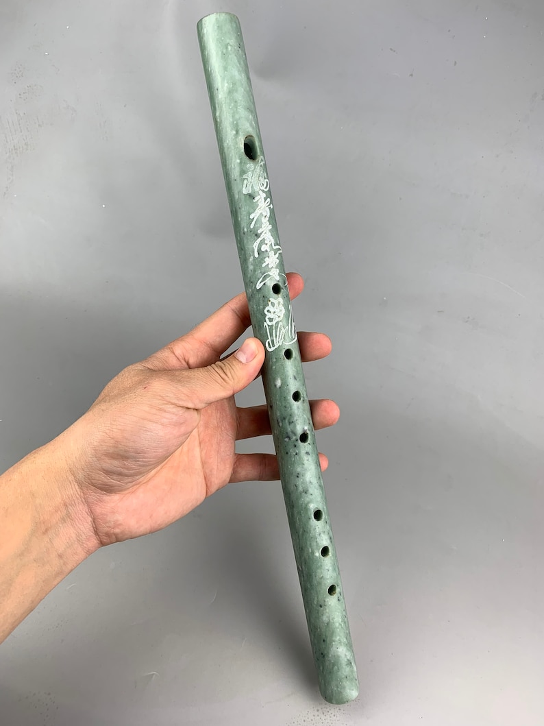 China's Ancient Exquisite Jade Flute is Handmade Etsy