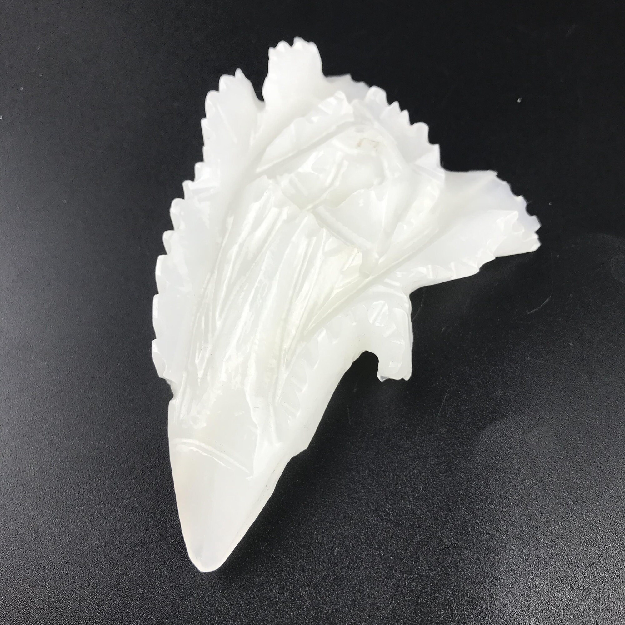 Natural Sheep Fat White Jade Handcarved Cabbage Ornaments Etsy