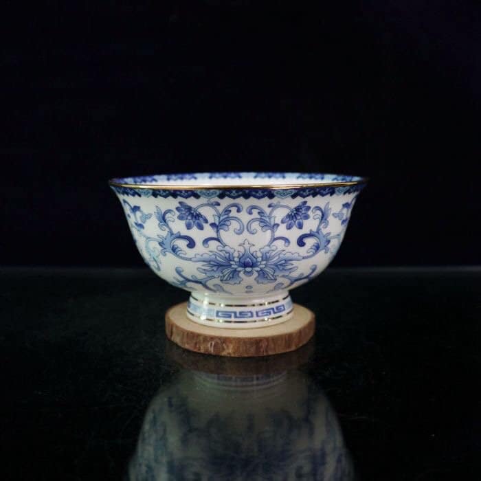 Blue and White Floral Bowls - Etsy Canada