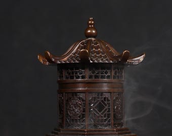 Y3139:A 乾元宝庫 人間国宝 中国骨董 銅製品 【高浮彫り銅鏡