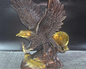 中国　古銅　鳥　置物　一對　C　7581 中国 古銅 鳥 置物 一對 C 7581 - メルカリ