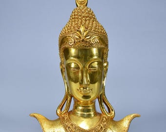 純銅製の釈迦牟尼仏像 - Etsy 日本