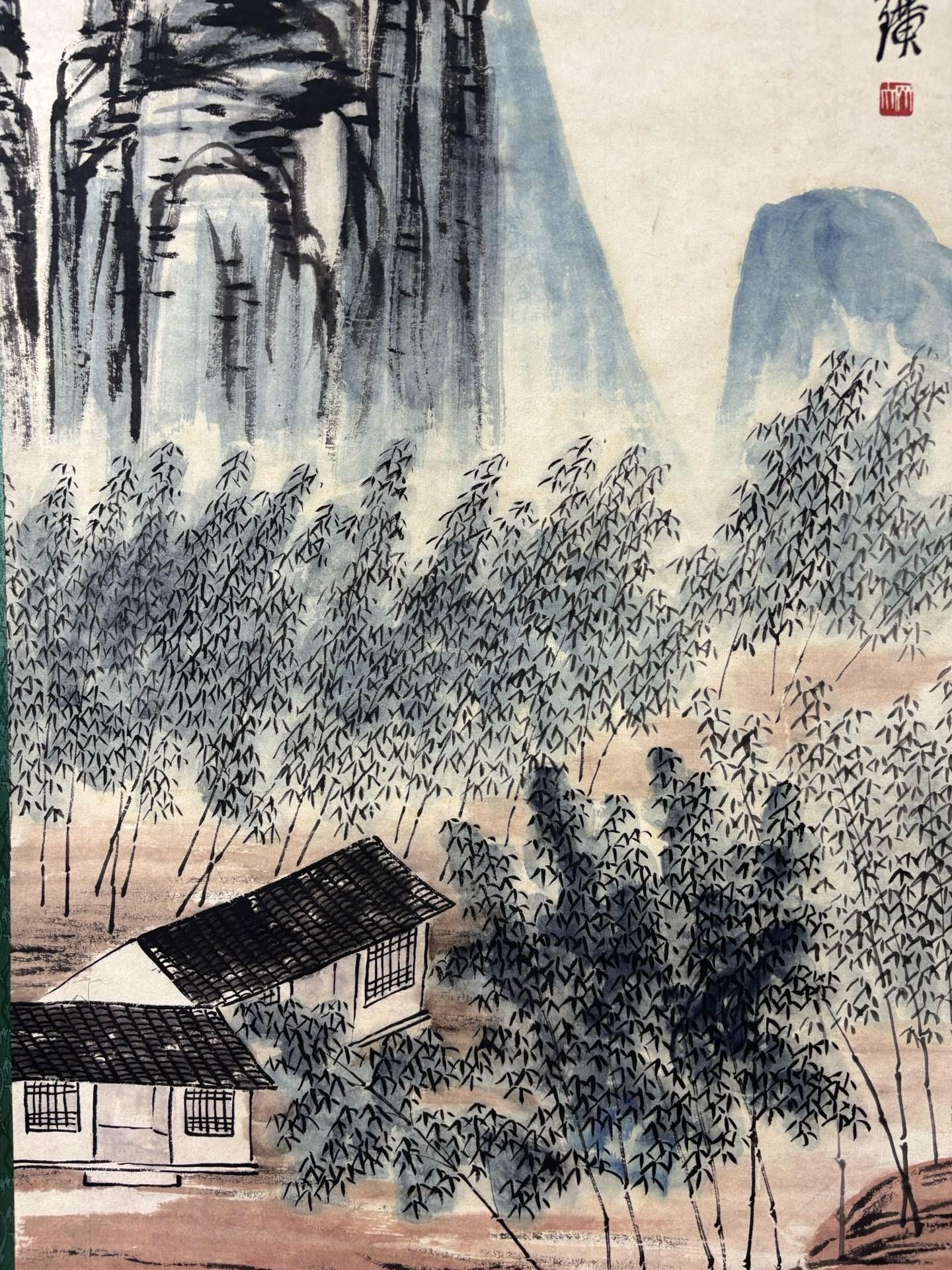 Chinese Antique Collection No. YX-127 Landscape Painting and