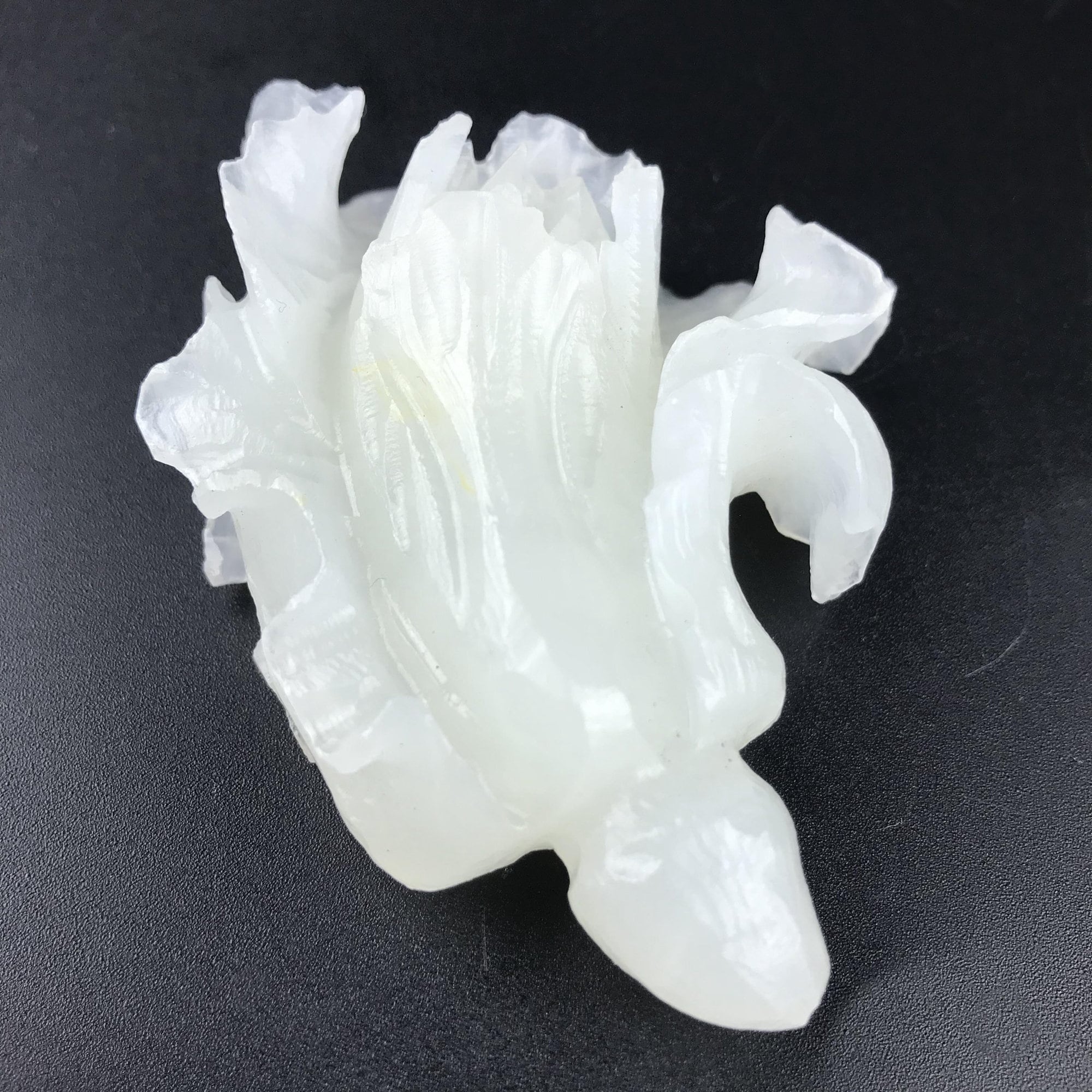 Natural sheep fat white jade handcarved cabbage ornaments Etsy