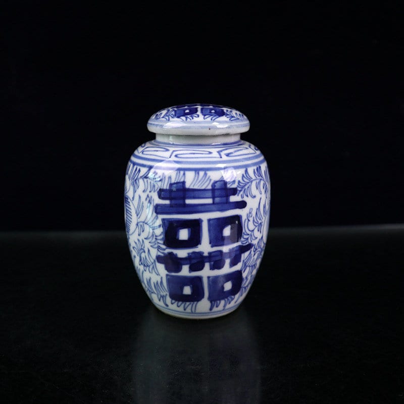 アンティークな中国製青白磁の二重幸福瓶 - Etsy 日本