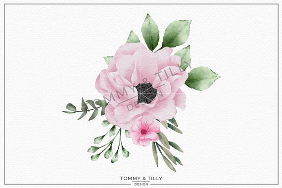 Summer Flower Bouquet No 3 Sublimation Design Png Digital Etsy