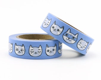 Masking tape washi tape chats kawaii