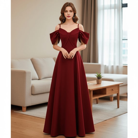elegant prom dresses red Portia and Scarlett PS24181 Long Prom Dress Red / 14