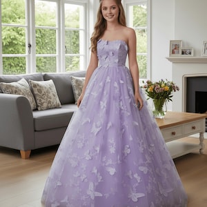 fairy hoco dress Sheer-Corset Short Homecoming Dress with Butterflies Baby Pink / 2