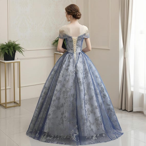 Blue sequin princess prom dress,Fairy prom dress,Wedding dress,Elegant party dress,Bridesmaid gown,Formal Evening Dress,Graduation Dresses Blue sequin princess prom dress,Fairy prom dress,Wedding dress,Elegant party dress,Bridesmaid gown,Formal Evening Dress,Graduation Dresses