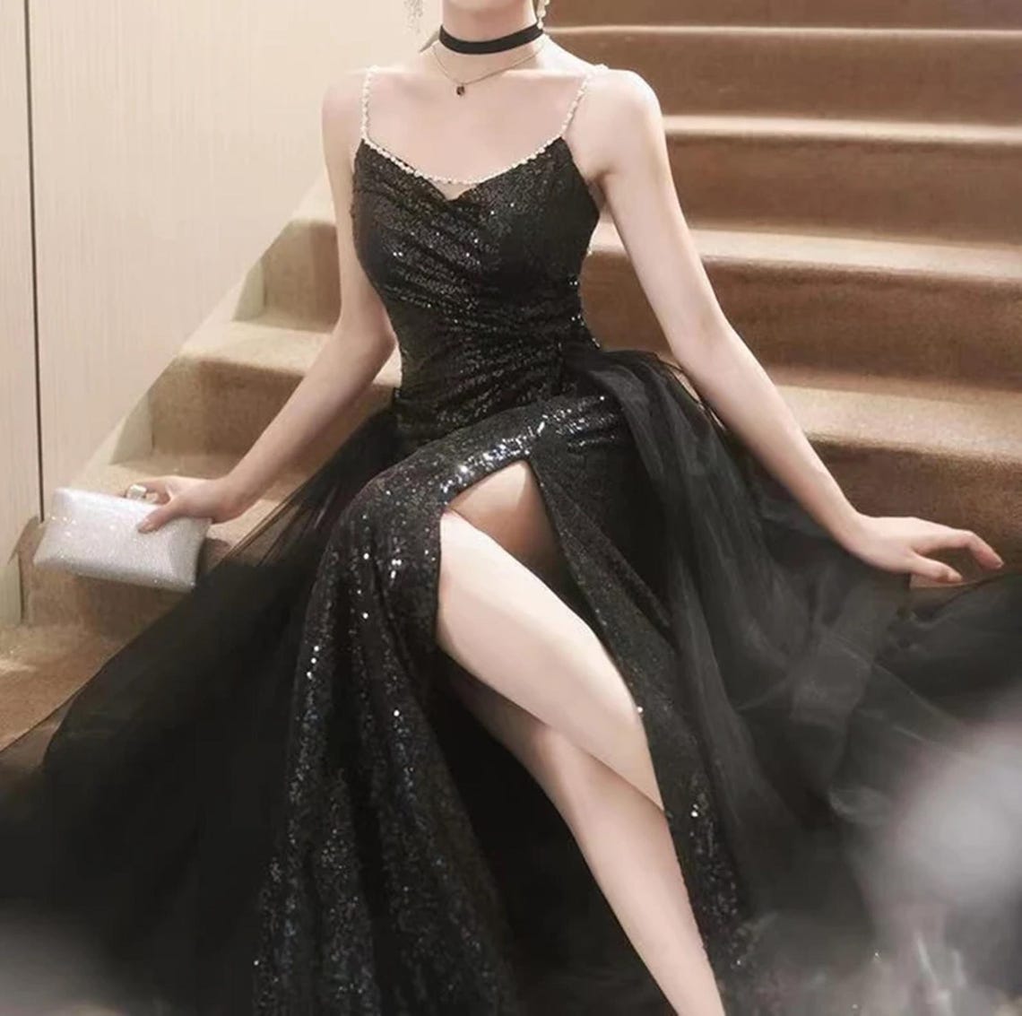 Off The Shoulder Tulle Prom Party Dress 19th Birthday Dress