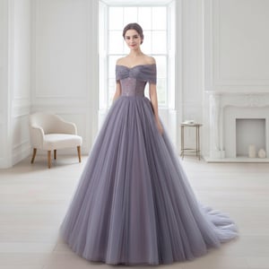 purple evening dress uk Ruched Fitted Sequin Evening Gown CH225 – Sparkly Gowns