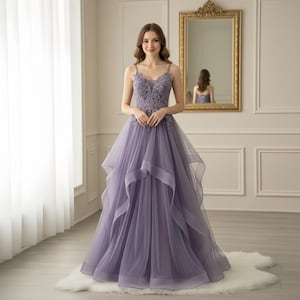 alternative bridesmaid dress ideas Long Lantern Sleeves Deep V Neck Wholesale Bridesmaid Dresses