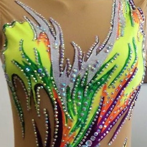 Under the Order Rhythmic Gymnastics Leotard Custom Made Girls - Etsy